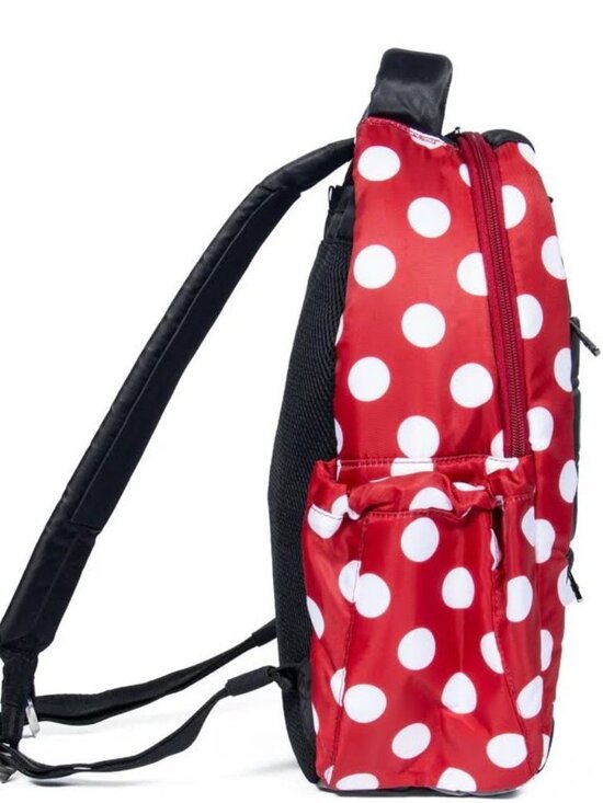 Lug Hopper Backpack Crimson Large Dot Disney Minnie Mouse Polka Dot main image 8